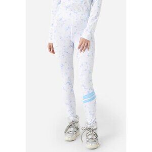 Bogner Fire & Ice LoveShackFancy Leggings Floral Love Base Pants Leggings Large